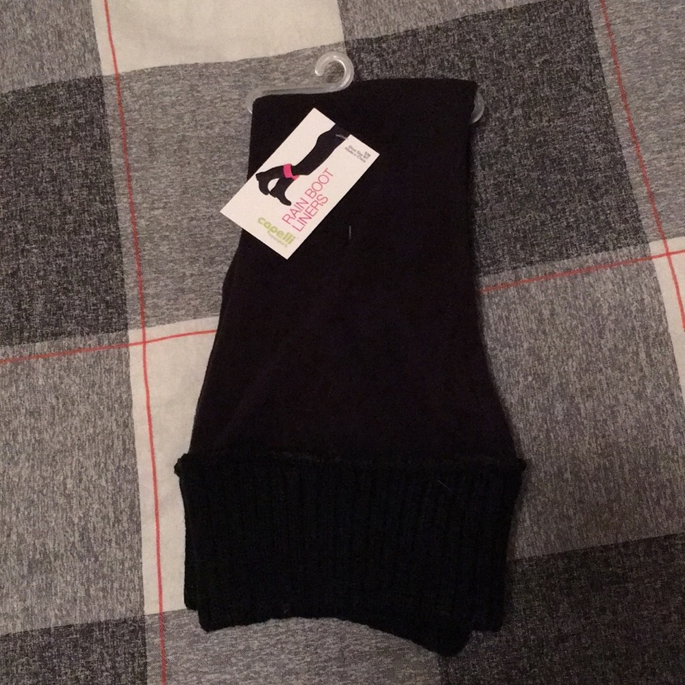 Black Rain Boot Liners